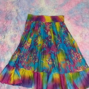 Vintage floral skirt